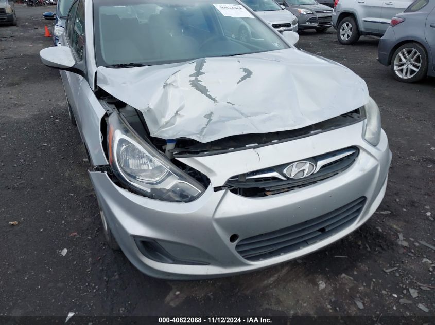 2014 Hyundai Accent Gls VIN: KMHCT4AE1EU637464 Lot: 40822068