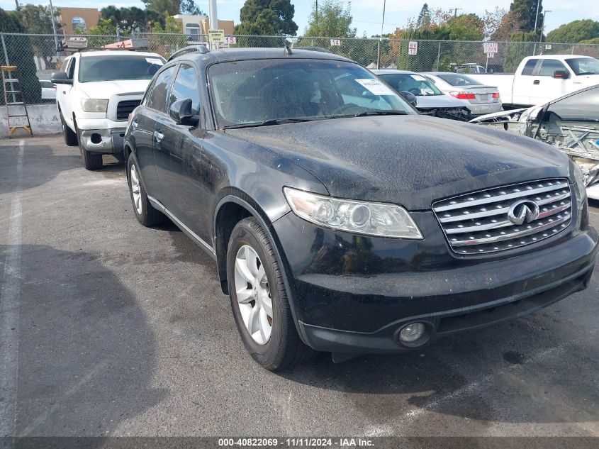 2005 Infiniti Fx35 VIN: JNRAS08U15X103058 Lot: 40822069