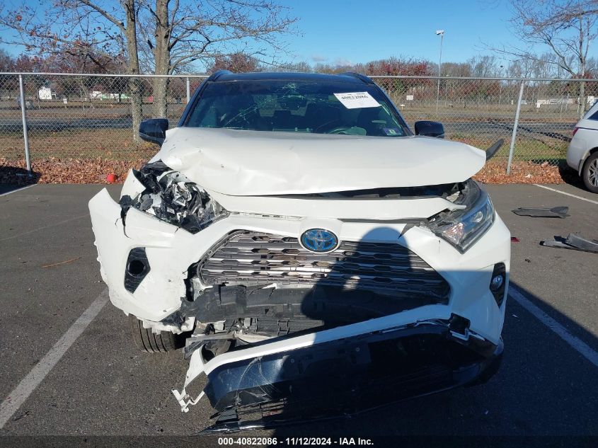 2019 Toyota Rav4 Hybrid Xse VIN: JTMEWRFVXKD505972 Lot: 40822086