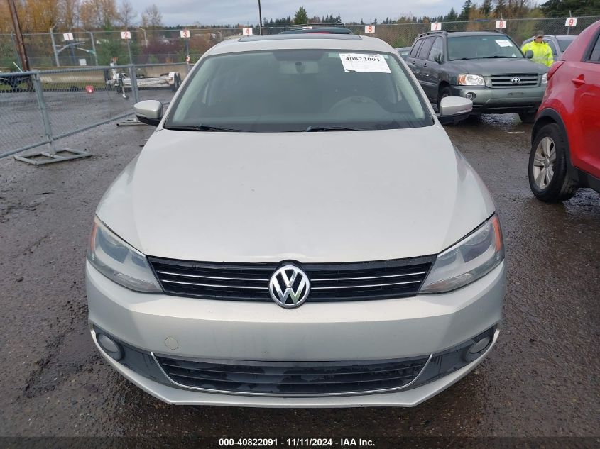 2011 Volkswagen Jetta Sedan Sel W/Sunroof VIN: 3VWLX7AJ7BM344978 Lot: 40822091