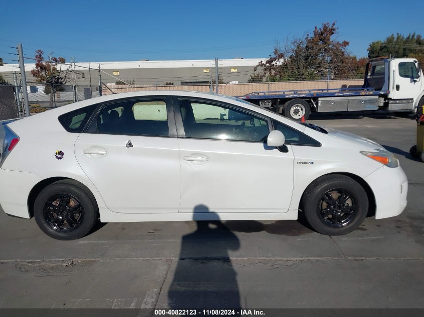 2014 Toyota Prius Two VIN: JTDKN3DU7E0388456 Lot: 40822123