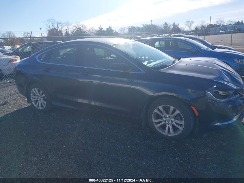 2016 Chrysler 200 Limited VIN: 1C3CCCABXGN172429 Lot: 40822125