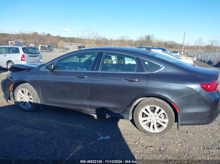 2016 Chrysler 200 Limited VIN: 1C3CCCABXGN172429 Lot: 40822125