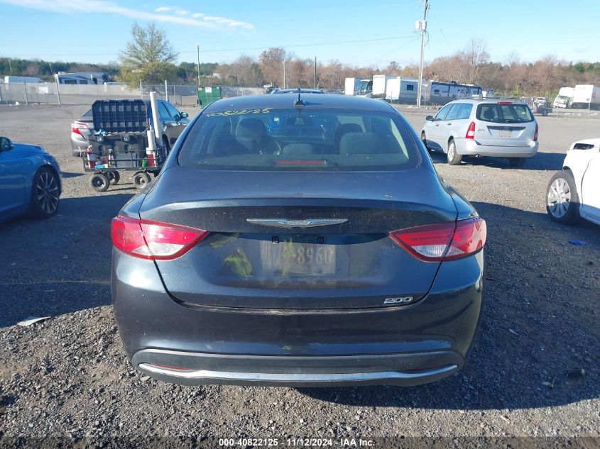 2016 Chrysler 200 Limited VIN: 1C3CCCABXGN172429 Lot: 40822125