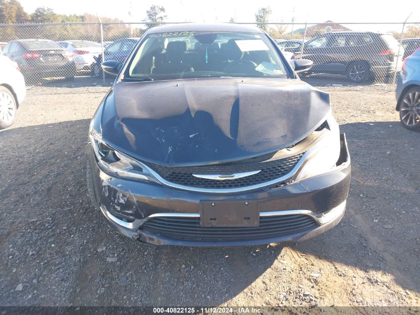 2016 Chrysler 200 Limited VIN: 1C3CCCABXGN172429 Lot: 40822125