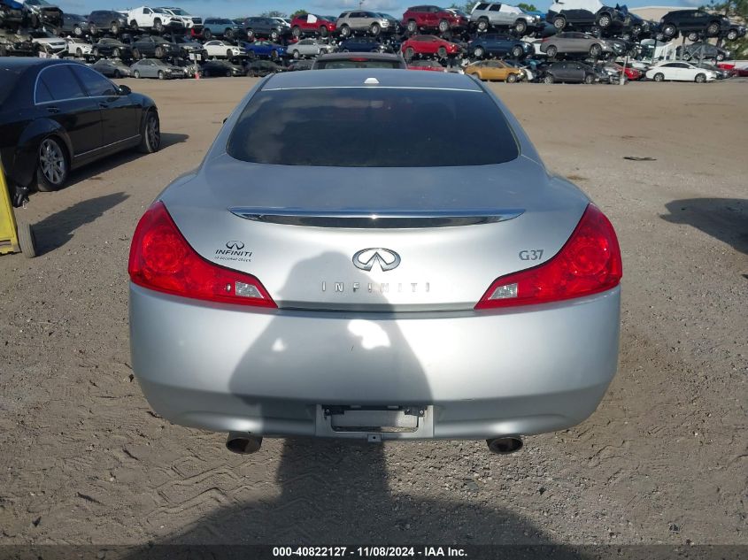 2008 Infiniti G37 VIN: JNKCV64E78M116208 Lot: 40822127