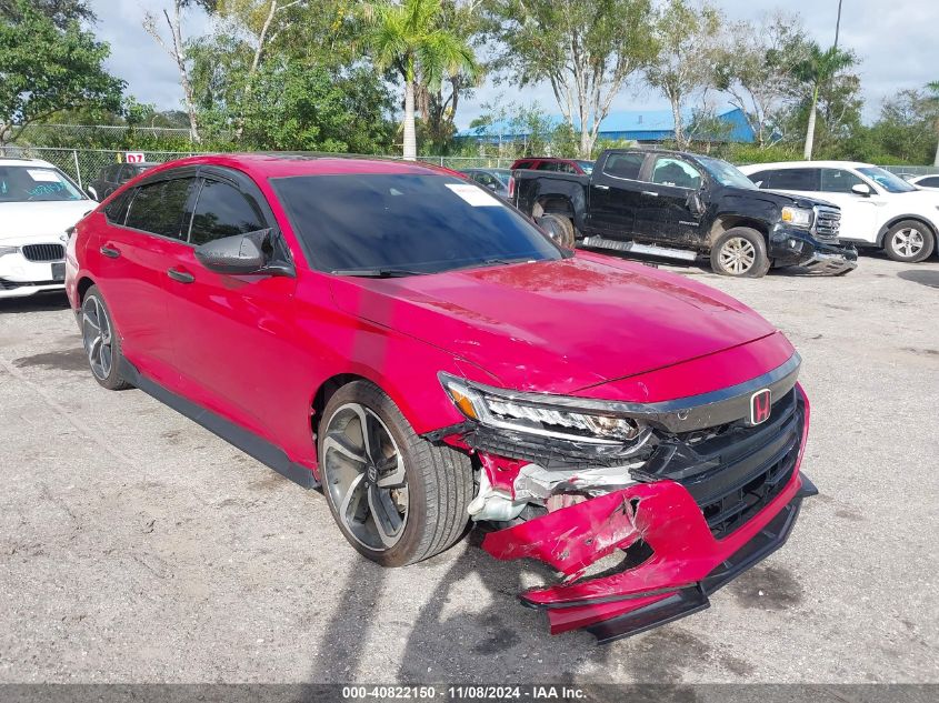 2019 Honda Accord Sport 2.0T VIN: 1HGCV2F37KA004265 Lot: 40822150