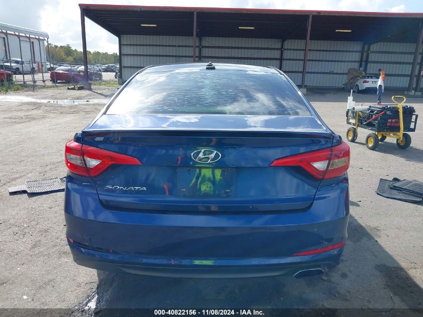 2015 Hyundai Sonata Se VIN: 5NPE24AF2FH188154 Lot: 40822156