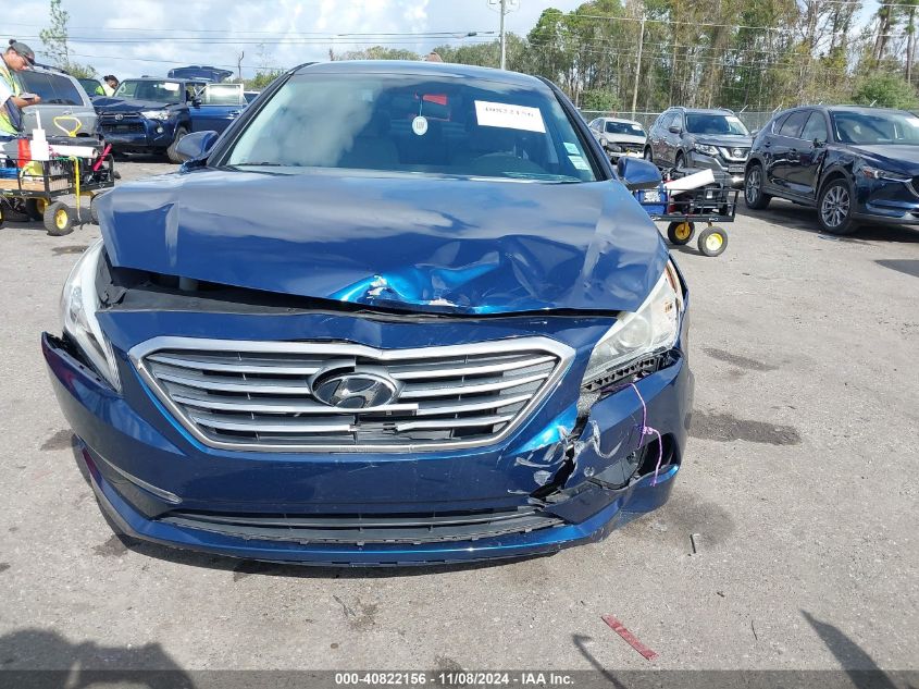 2015 Hyundai Sonata Se VIN: 5NPE24AF2FH188154 Lot: 40822156