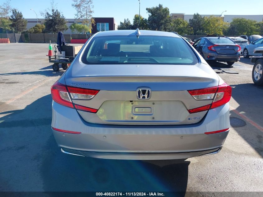 2022 Honda Accord Hybrid Ex-L VIN: 1HGCV3F59NA015196 Lot: 40822174