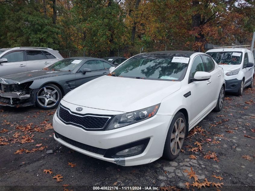 2011 Kia Optima Sx VIN: KNAGR4A64B5141204 Lot: 40822176