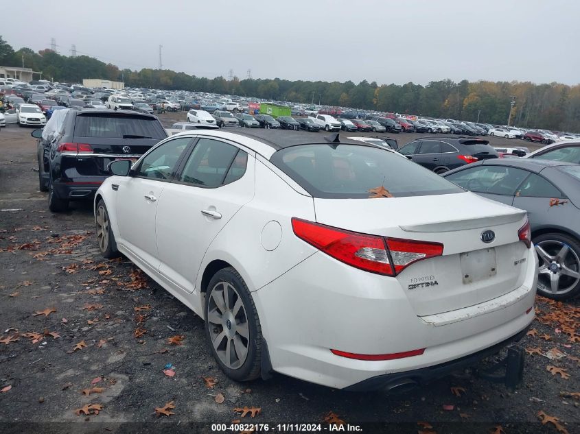 2011 Kia Optima Sx VIN: KNAGR4A64B5141204 Lot: 40822176