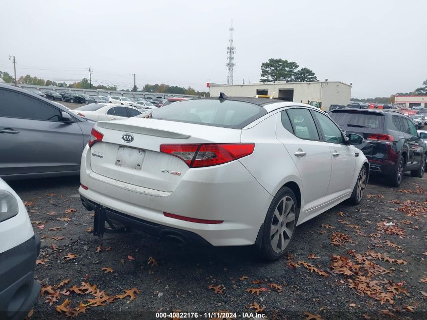 2011 Kia Optima Sx VIN: KNAGR4A64B5141204 Lot: 40822176