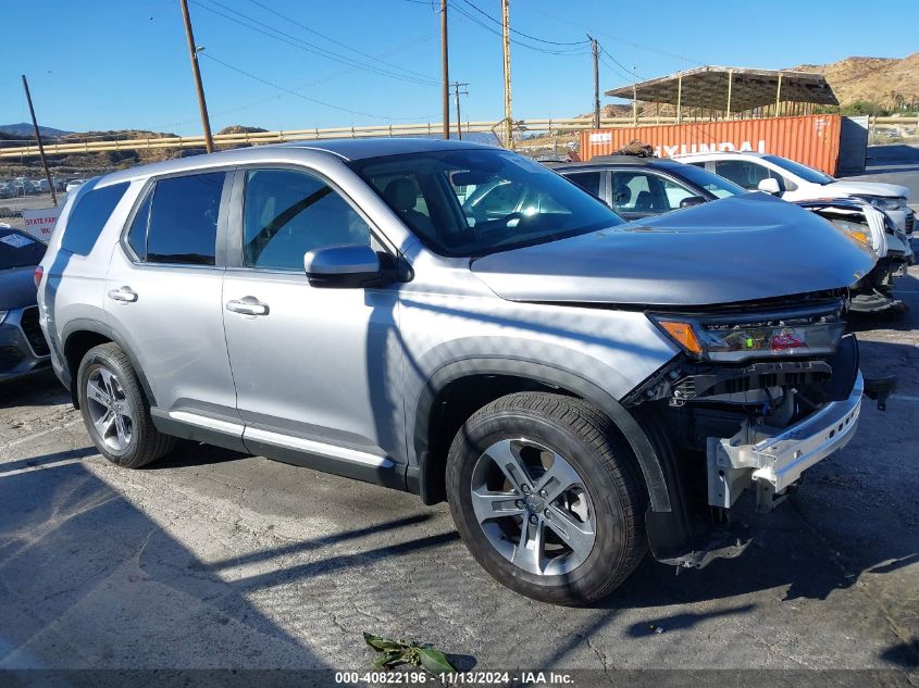 2024 Honda Pilot Ex-L 8 Passenger VIN: 5FNYG2H41RB013808 Lot: 40822196