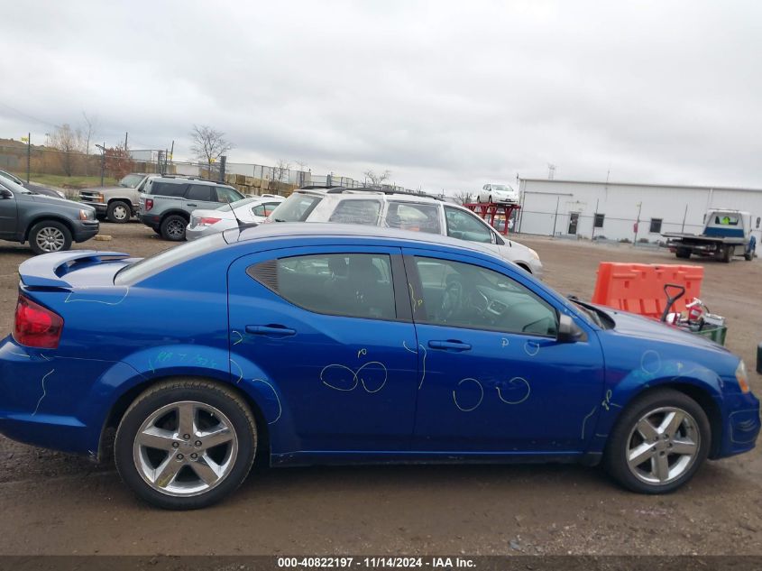 2014 Dodge Avenger Se VIN: 1C3CDZABXEN199997 Lot: 40822197