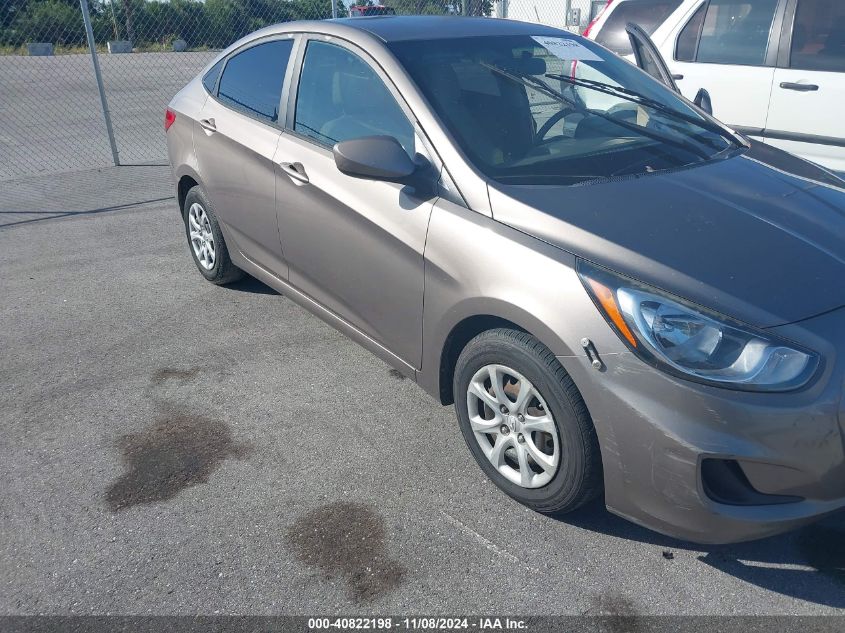 2013 Hyundai Accent Gls VIN: KMHCT4AE5DU507380 Lot: 40822198