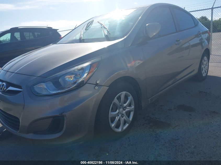 2013 Hyundai Accent Gls VIN: KMHCT4AE5DU507380 Lot: 40822198