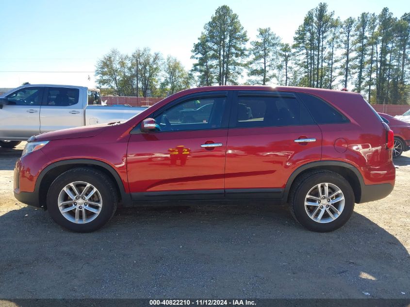 2015 Kia Sorento Lx VIN: 5XYKT3A66FG660101 Lot: 40822210