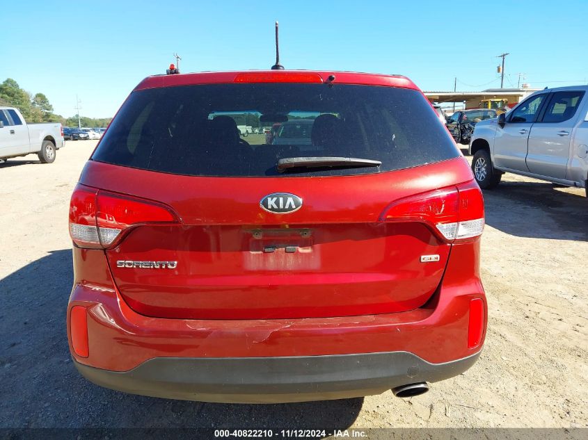 2015 Kia Sorento Lx VIN: 5XYKT3A66FG660101 Lot: 40822210