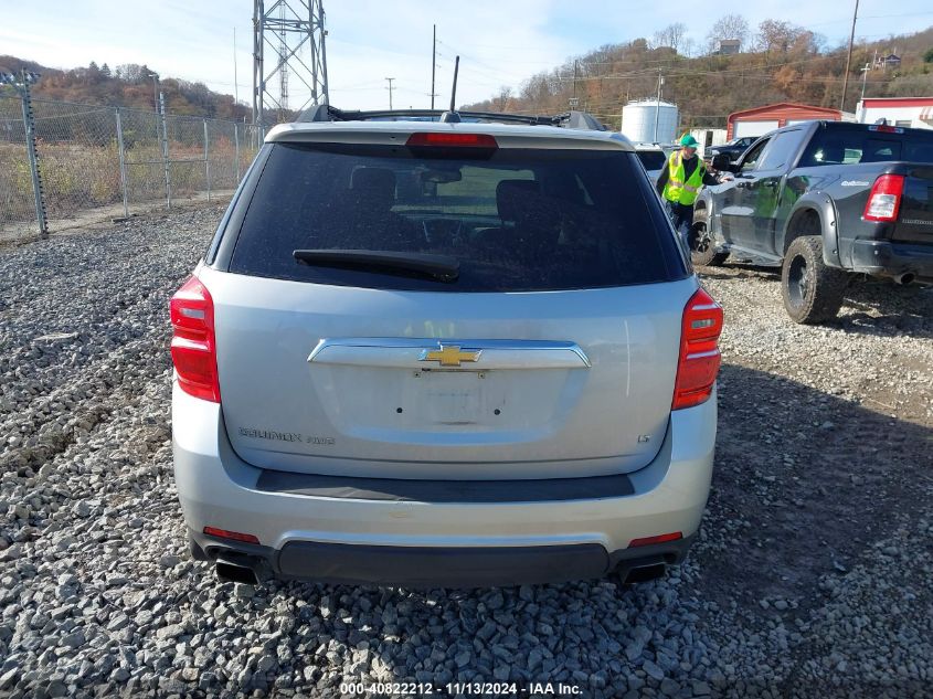 2017 Chevrolet Equinox Lt VIN: 2GNFLFE34H6190788 Lot: 40822212