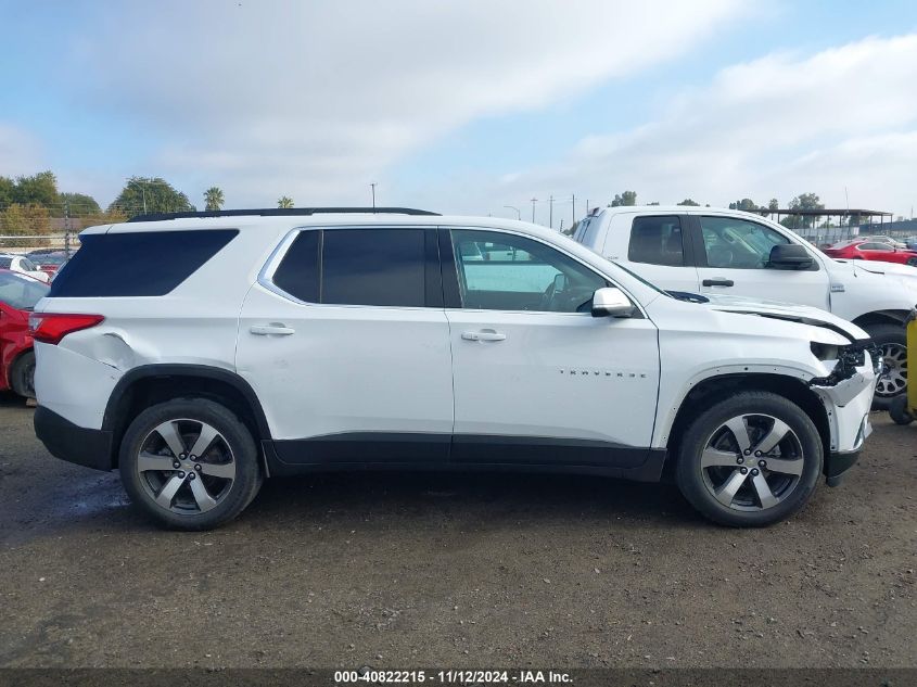 2021 Chevrolet Traverse Fwd Lt Leather VIN: 1GNERHKW3MJ266616 Lot: 40822215