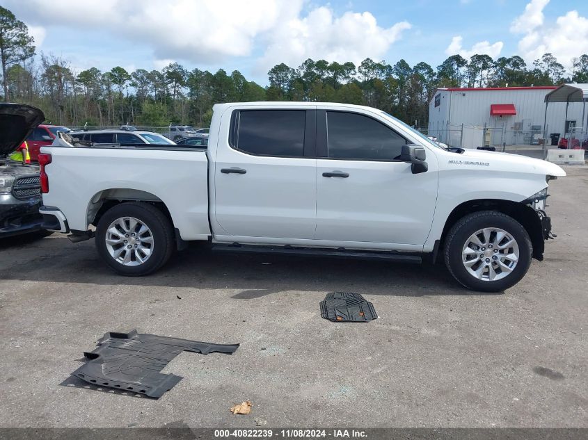 2021 Chevrolet Silverado 1500 2Wd Short Bed Custom VIN: 1GCPWBEH8MZ157140 Lot: 40822239