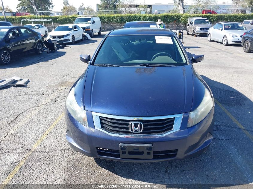 2009 Honda Accord Lx VIN: 1HGCP26359A132802 Lot: 40822260