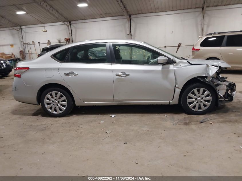 2015 Nissan Sentra Sv VIN: 3N1AB7AP8FL677685 Lot: 40822262