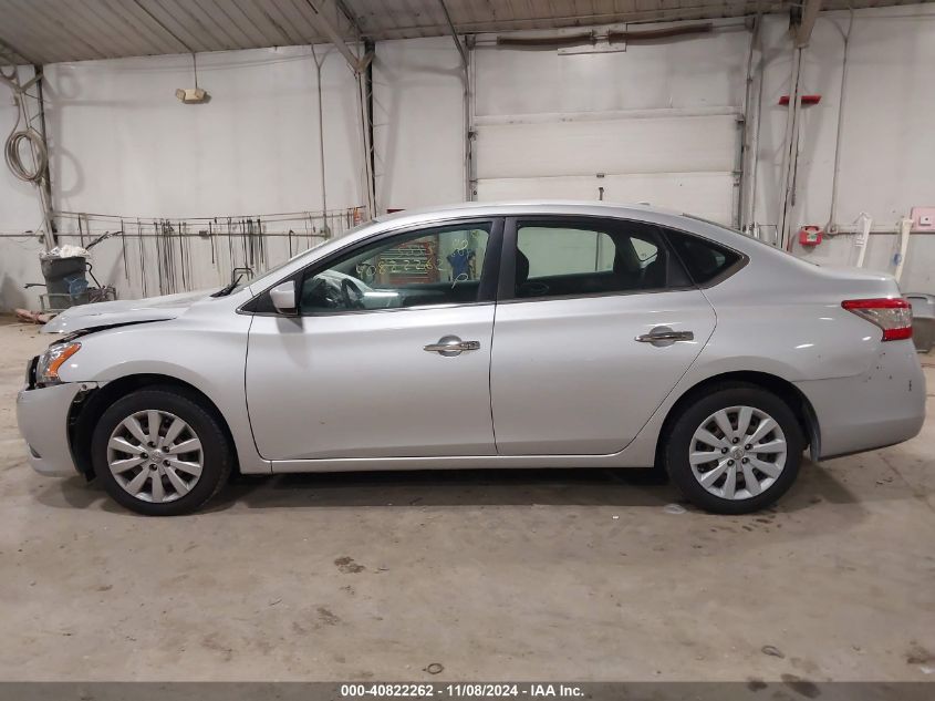 2015 Nissan Sentra Sv VIN: 3N1AB7AP8FL677685 Lot: 40822262