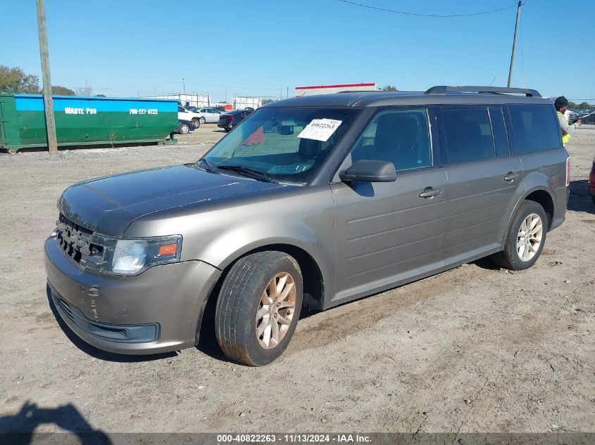 2014 Ford Flex Se VIN: 2FMGK5B88EBD07653 Lot: 40822263