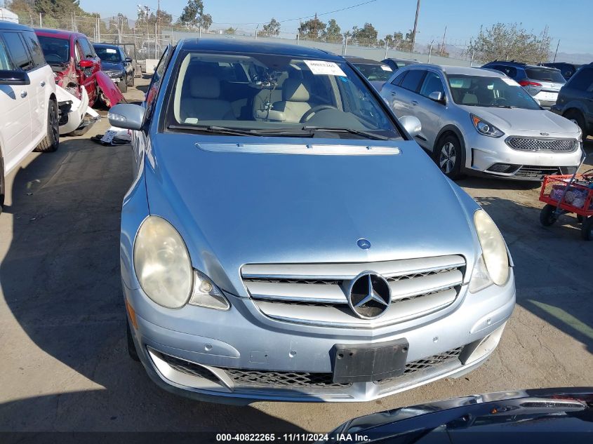 2007 Mercedes-Benz R 350 VIN: 4JGCB65E07A055739 Lot: 40822265