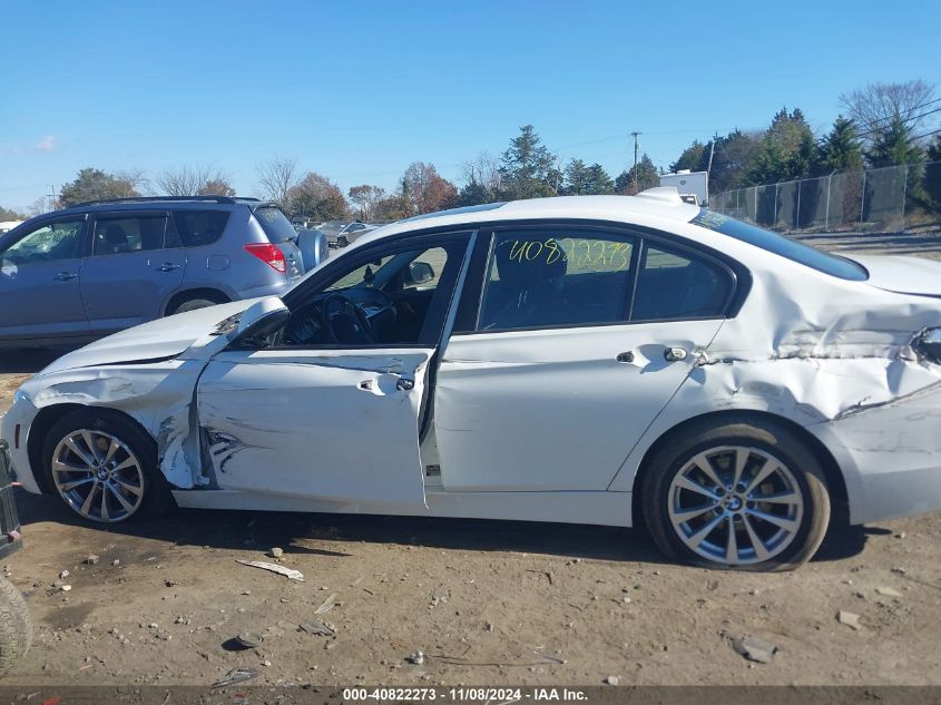 2016 BMW 320I xDrive VIN: WBA8E5G50GNT93995 Lot: 40822273