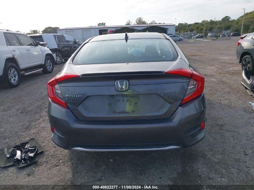 2019 Honda Civic Ex VIN: 19XFC1F3XKE005208 Lot: 40822277