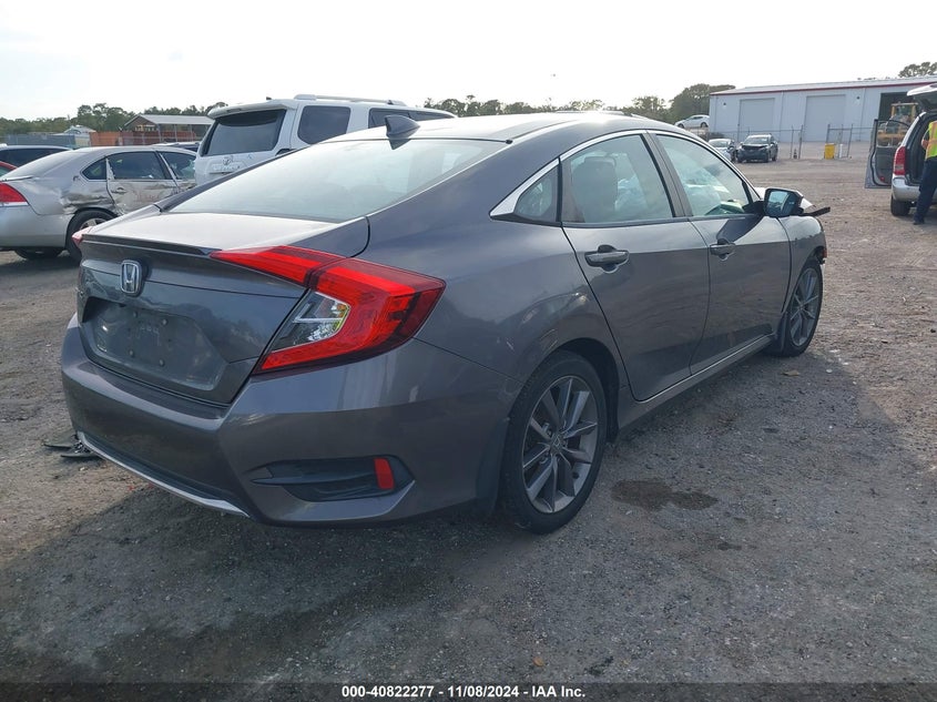 VIN 19XFC1F3XKE005208 2019 HONDA CIVIC EX