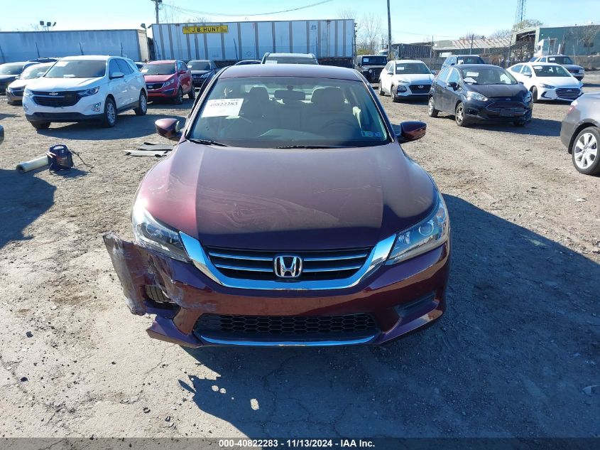 2014 Honda Accord Lx VIN: 1HGCR2F3XEA234147 Lot: 40822283