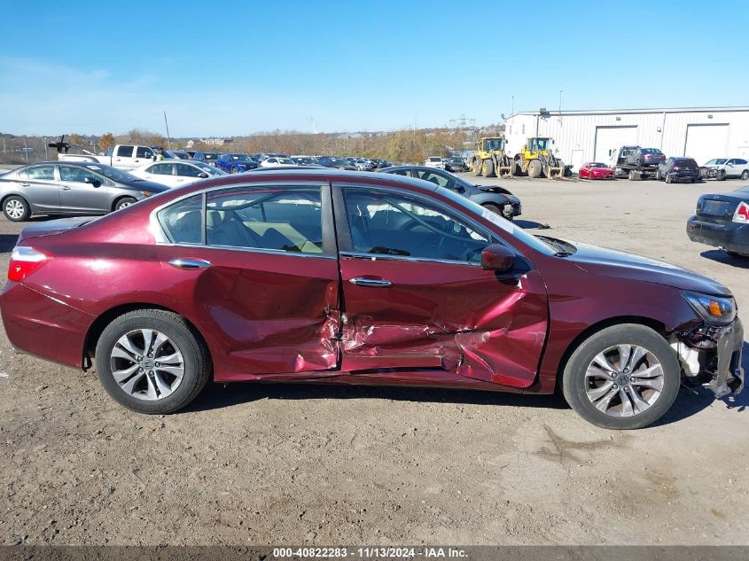 2014 Honda Accord Lx VIN: 1HGCR2F3XEA234147 Lot: 40822283