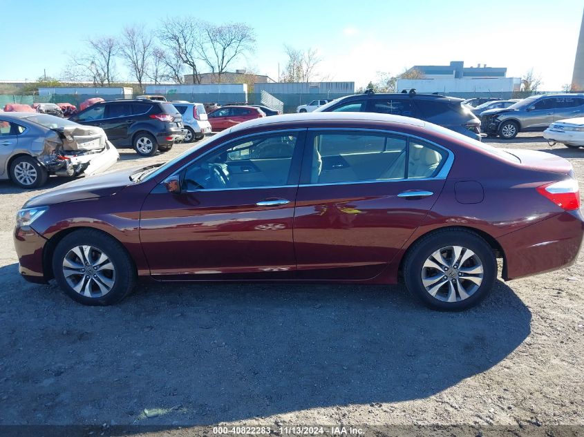 2014 Honda Accord Lx VIN: 1HGCR2F3XEA234147 Lot: 40822283