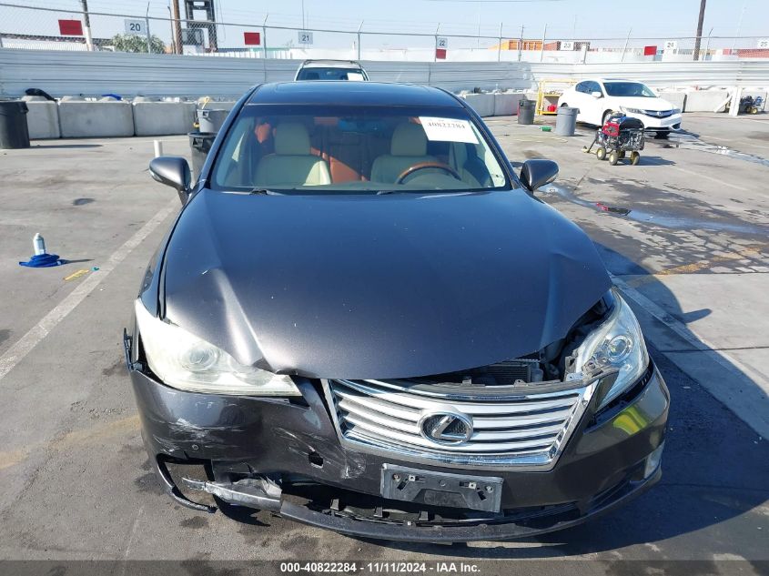 2010 Lexus Es 350 VIN: JTHBK1EGXA2412719 Lot: 40822284