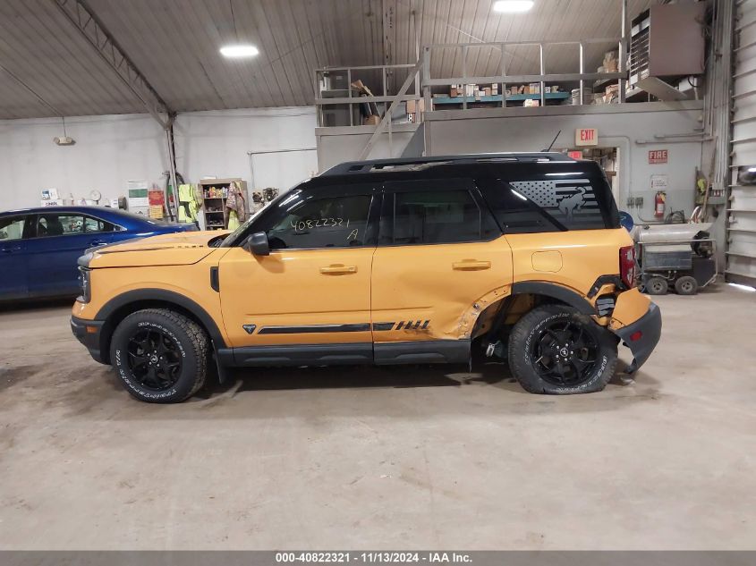 2021 Ford Bronco Sport First Edition VIN: 3FMCR9F98MRA67508 Lot: 40822321