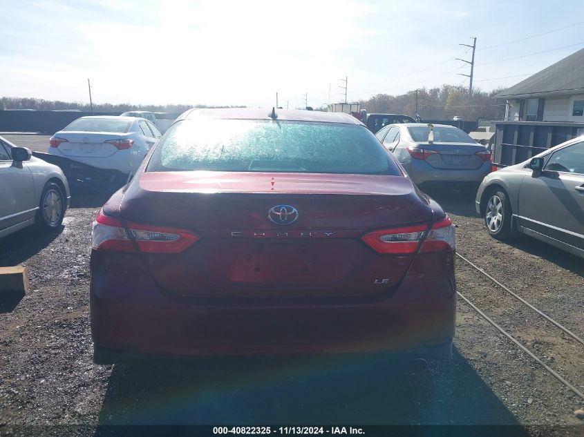 2020 Toyota Camry Le VIN: 4T1L11AK7LU997233 Lot: 40822325