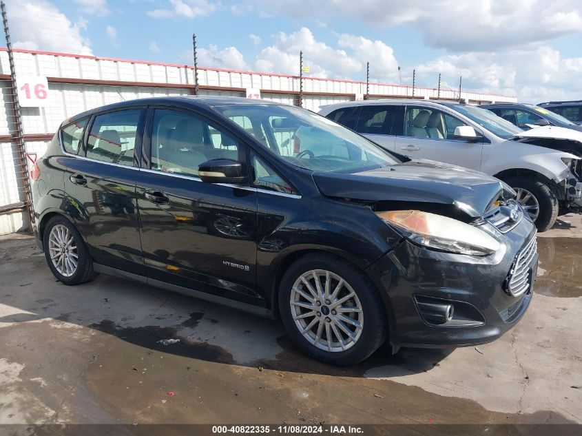 2013 Ford C-Max Hybrid Sel VIN: 1FADP5BUXDL536975 Lot: 40822335