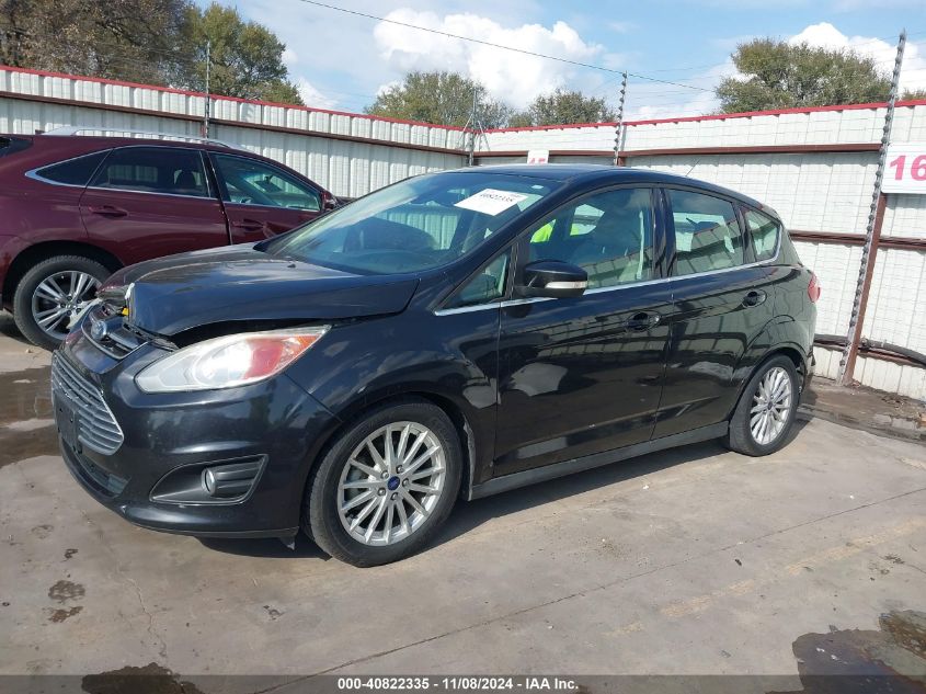 2013 Ford C-Max Hybrid Sel VIN: 1FADP5BUXDL536975 Lot: 40822335