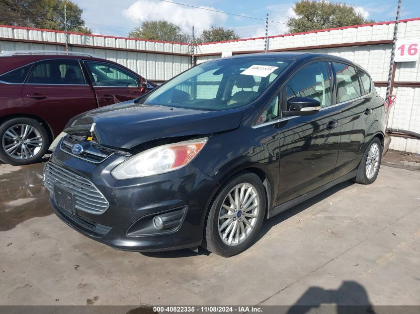 2013 Ford C-Max Hybrid Sel VIN: 1FADP5BUXDL536975 Lot: 40822335