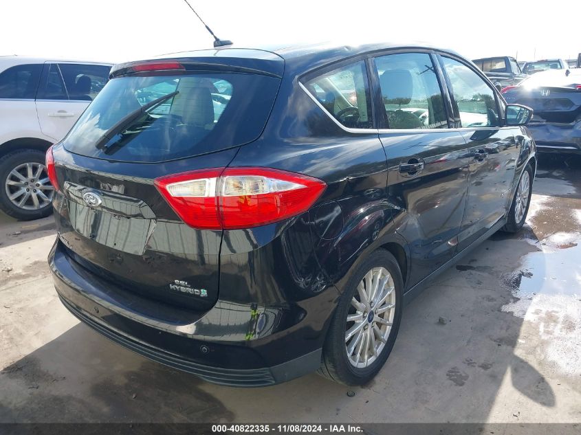 2013 Ford C-Max Hybrid Sel VIN: 1FADP5BUXDL536975 Lot: 40822335