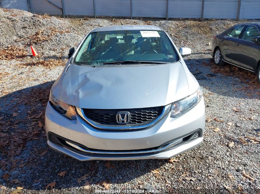 2014 Honda Civic Lx VIN: 19XFB2F51EE263504 Lot: 40822342