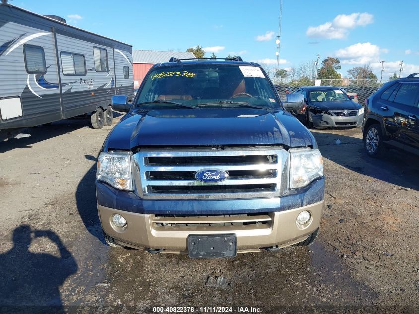 2013 Ford Expedition El King Ranch VIN: 1FMJK1J52DEF11437 Lot: 40822378