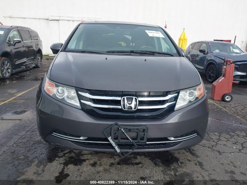 2014 Honda Odyssey Ex-L VIN: 5FNRL5H62EB127944 Lot: 40822389