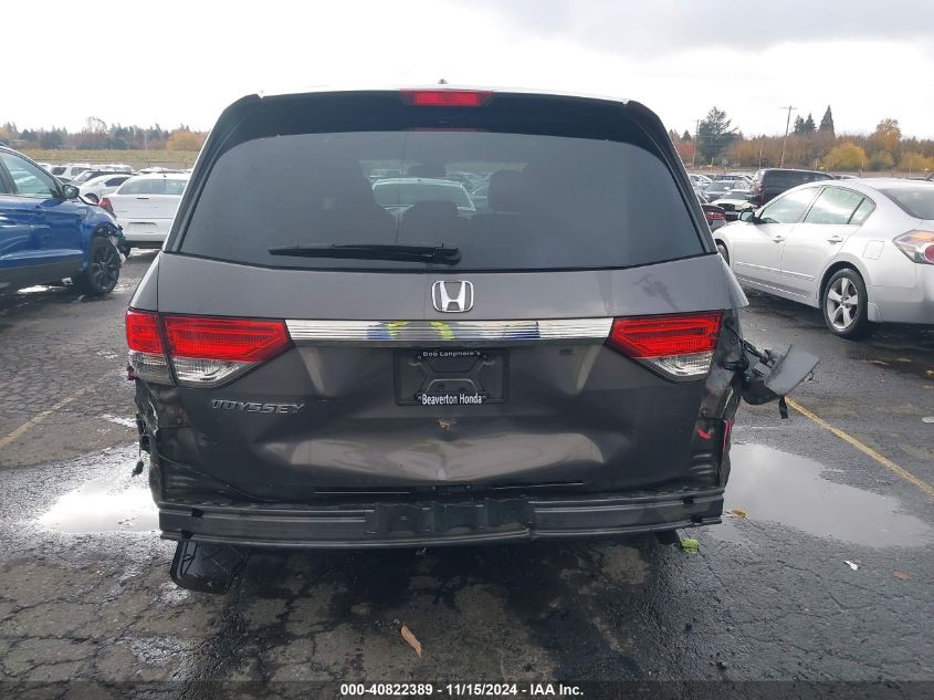 2014 Honda Odyssey Ex-L VIN: 5FNRL5H62EB127944 Lot: 40822389