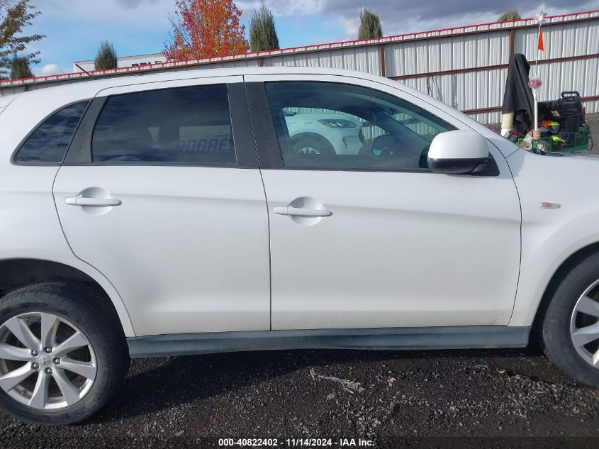 2014 Mitsubishi Outlander Sport Es VIN: 4A4AP3AU3EE027408 Lot: 40822402