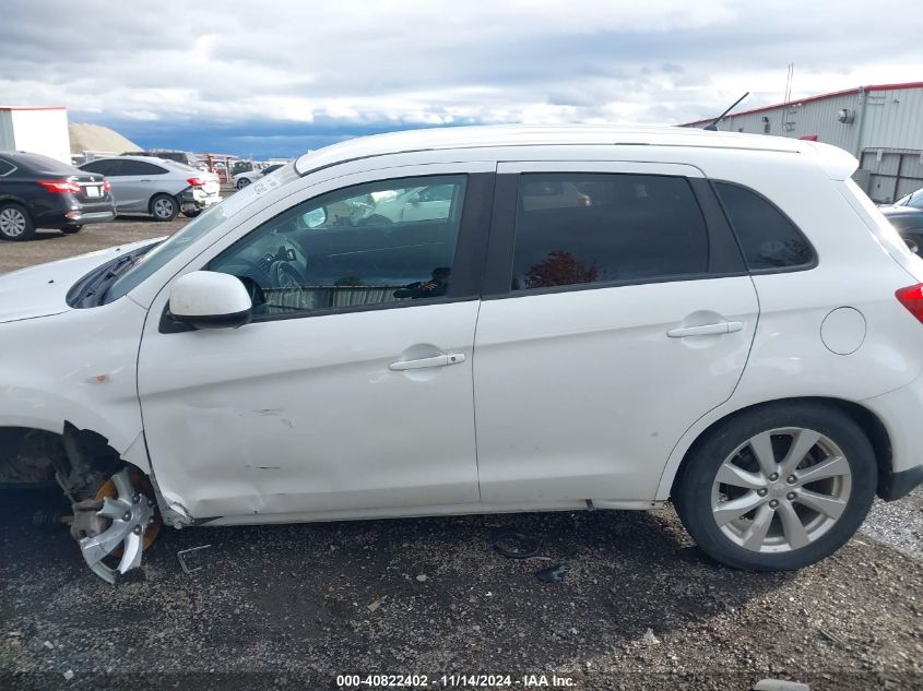 2014 Mitsubishi Outlander Sport Es VIN: 4A4AP3AU3EE027408 Lot: 40822402